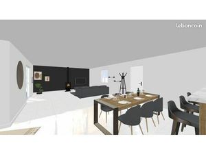 Superbe maison plein pied Saint-Martin de Londres avec jardin