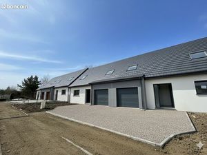 Maison neuve 3 chambres + garage + jardin