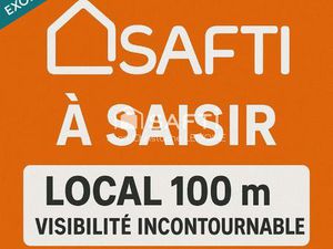 Local 98 m2 forte visibilité pour activité de service