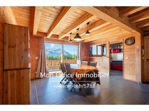 Référence : 5799-Ebo. - Chalet 143m2 à la Joue du Loup avec vue imprenable