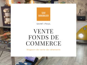Fonds de commerce prêt-à-porter - Emplacement premium à Sain