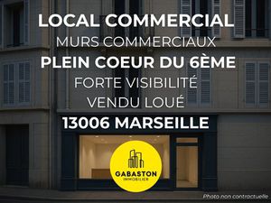 MURS COMMERCIAUX I EDMOND ROSTAND  6ème Marseille