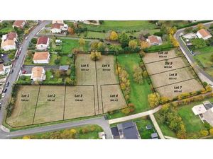 Terrain à bâtir – Lot 9 « Les Jardins Tillaud » – Saintes Rive Droite