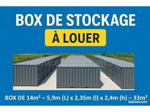 Location Garde-Meuble / Box de Stockage – 14 m² à 1h de Paris