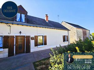 Longère 115 m² avec grange  terrain clos et fibre – À 20 minutes de la base de Bricy