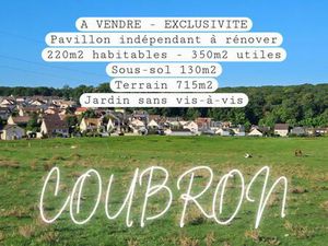 Pavillon indépendant 350m² utiles terrain 715m²