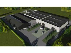 Entrepôt (720 5 m²) à louer près de la N60 à Gavere