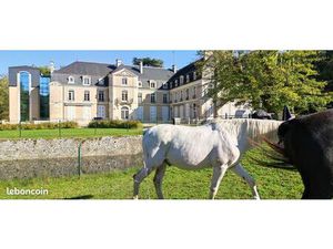 T1 meublé dans château historique  tout inclus  parc 10 ha  près gare (1h15 Paris)