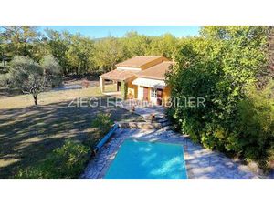 EXCLUSIVITE - SAINT CEZAIRE - VILLA AVEC PISCINE SUR 5389 m² DE TERRAIN PLAT