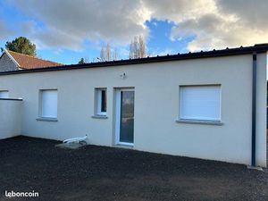 Maison neuve - 2 chambres - plain pied - Terrain