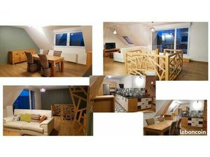 Appartement duplex meublé