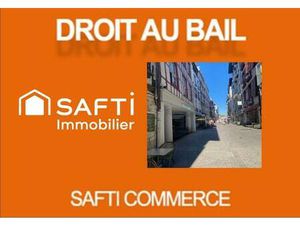 Bayonne – Rue piétonne – Local commercial 36 m² avec extraction