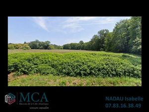Vente terrain 1800 m² Val-de-Livenne (33820)