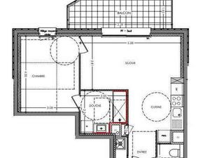 Vente Appartement 2 pièces à Sassenage (38360) : à vendre 2 pièces / 45m² Sassenage