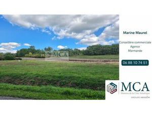 Vente terrain 2165 m² Duras (47120)