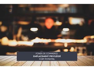 Bar restaurant Licence 4 - Bel emplacement