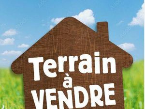 Terrain constructible viabilisé à vendre