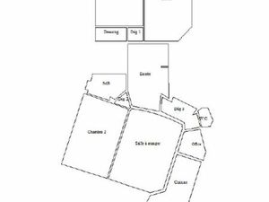 4 pièces  84 m2 en viager occupé