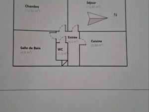 T2  43 m2   aix en provence