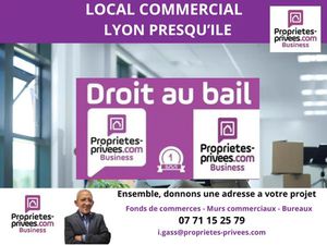 69001 LYON - CESSION DE BAIL  LOCAL COMMERCIAL 45 M²