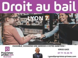69007 LYON -Cession de bail   location 75 m²