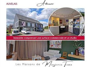 Immeuble comprenant une surface commerciale et un studio