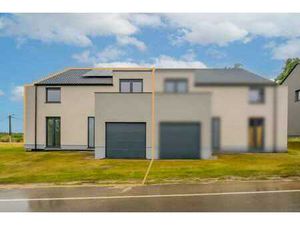 Nouvelle construction maison 3 façades a Morialmé