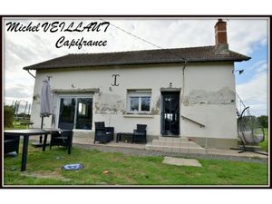 Maison à vendre 3 pièces PARAY LE FRESIL (03)  70 m²  chambre  garage  dépendance  terrain