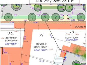 Vente terrain à batir 475 m² à Semoy (45400)  96 900 €