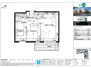 Appartement T3 Bezannes