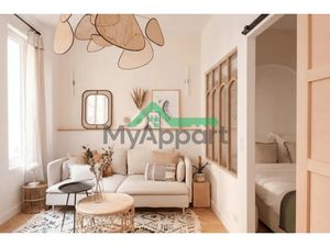 Location meublée appartement 1 pièce 25 m² à Paris 1er (75001)  1 050 €