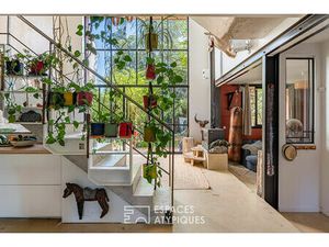 Maison d'architecte au style loft avec jardin et terrasses à Châtillon limite Clamart