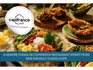 À VENDRE – Fonds de commerce Restaurant Street Food – Centre Commercial Destreland (Baie-M