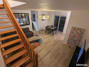 Duplex meublé équipé avec terrasse – trégunc (proche concarneau / hôpital)