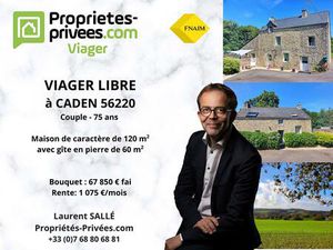 VIAGER LIBRE à CADEN 56220: Maisons avec gîtes