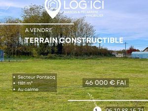 Vente terrain 1181 m² Pontacq (64530)