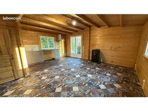Chalet en bois 2 chambres 60 m²