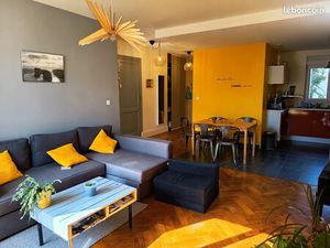 Appartement traversant nord sud