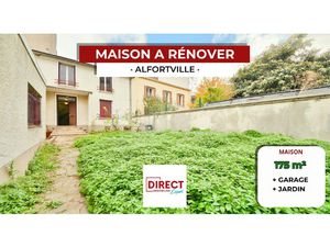 ALFORTVILLE NORD - MAISON a rénover 175m2 à 7 MIN du METRO -