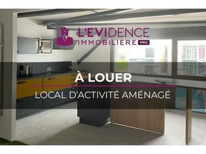 À Louer local de 169m2 avec showroom  bureaux  stockage  tisanerie ouverte