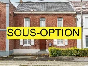 ? Maison à vendre – 2 façades avec grand jardin