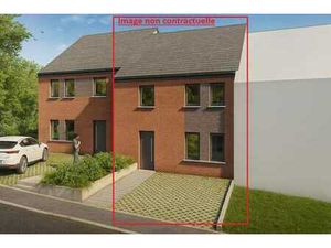 Maison livrée finie de +-160m² sur 2a33. 3ch  jard.  park 1v