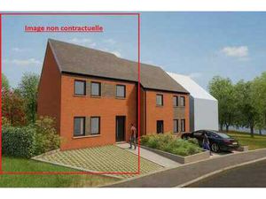 Maison livrée finie de +-160m² sur 3a35. 3ch  jard.  park 2v