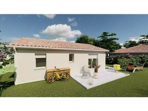 Terrain avec maison neuve à vendre