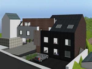 Terrain avec permis pour 5 appartements