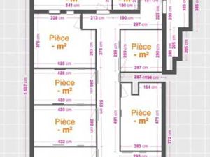RDC COMMERCIAL PARTIELLEMENT RENOVE +/-140m² + 40m² (CAVE)