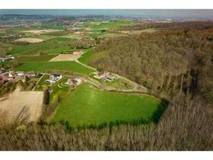 Un domaine unique comprenant un terrain à batir  un champ et