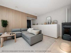 Appart 1CH  rénové  60 m²  élec conforme.