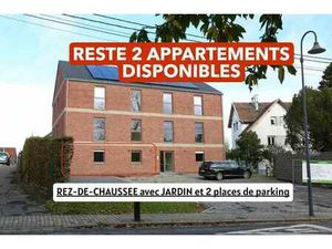 Appartement NEUF 2 chambres avec terrasse et jardin