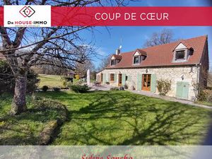 MAGNIFIQUE MAISON DE CAMPAGNE – VICQ-EXEMPLET (36400) Un havre de paix au cœur de la natur
